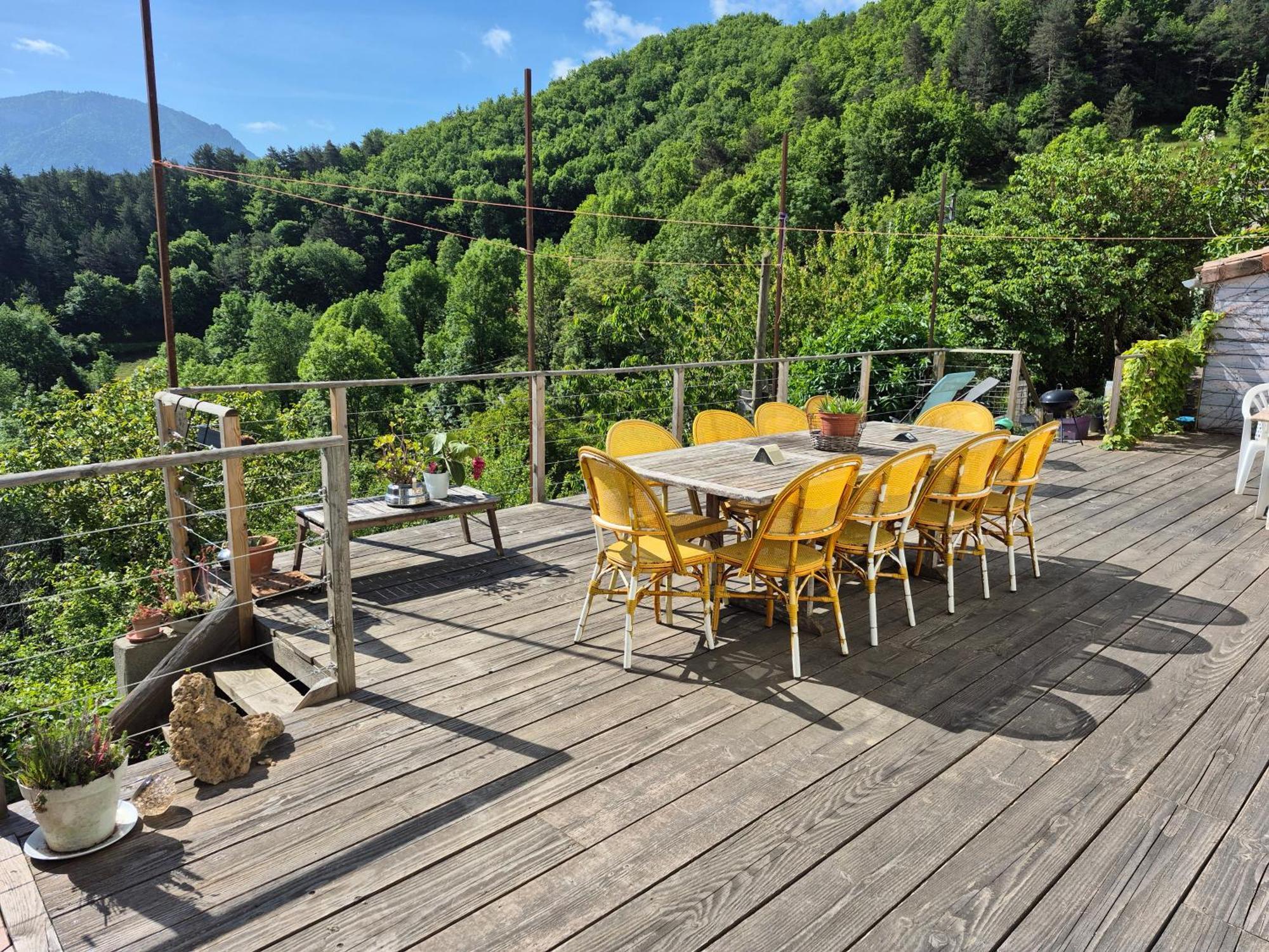 Cailla Grande Terrasse Avec Vue Entre Mediterranee Et Pays Cathare מראה חיצוני תמונה
